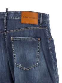 Dsquared2 Boxer Bermuda Shorts Blue