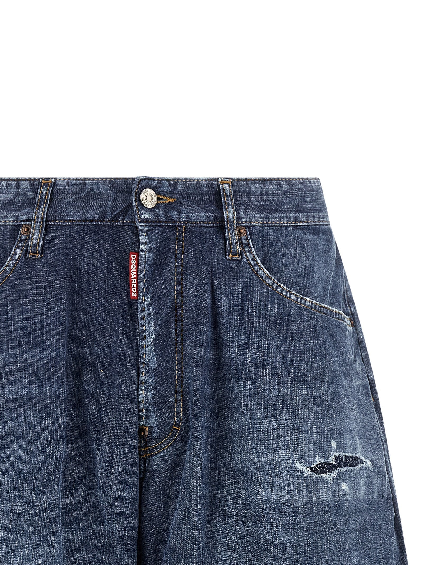 Dsquared2 Boxer Bermuda Shorts Blue