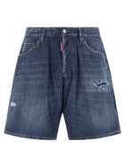 Dsquared2 Boxer Bermuda Shorts Blue