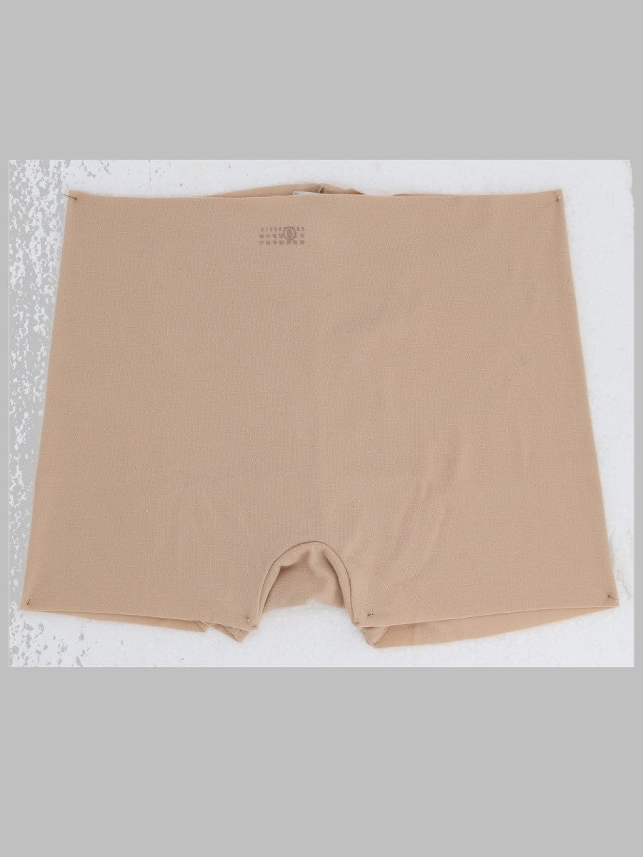 MM6 Maison Margiela Women's Boxer Elasticizzato Beige