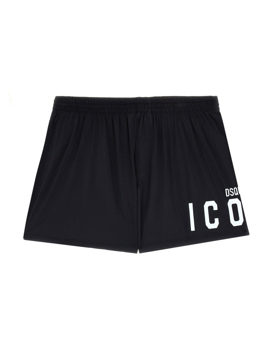 Dsquared2 Men's Boxer Icon Black Dsquared2