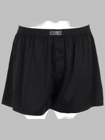 MM6 Maison Margiela Men's Boxer in Seta Black