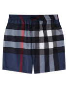 Burberry Men's Boxer Mare Check Blue