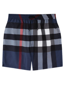 Burberry Men's Boxer Mare Check Blue