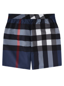 Burberry Men's Boxer Mare Check Blue