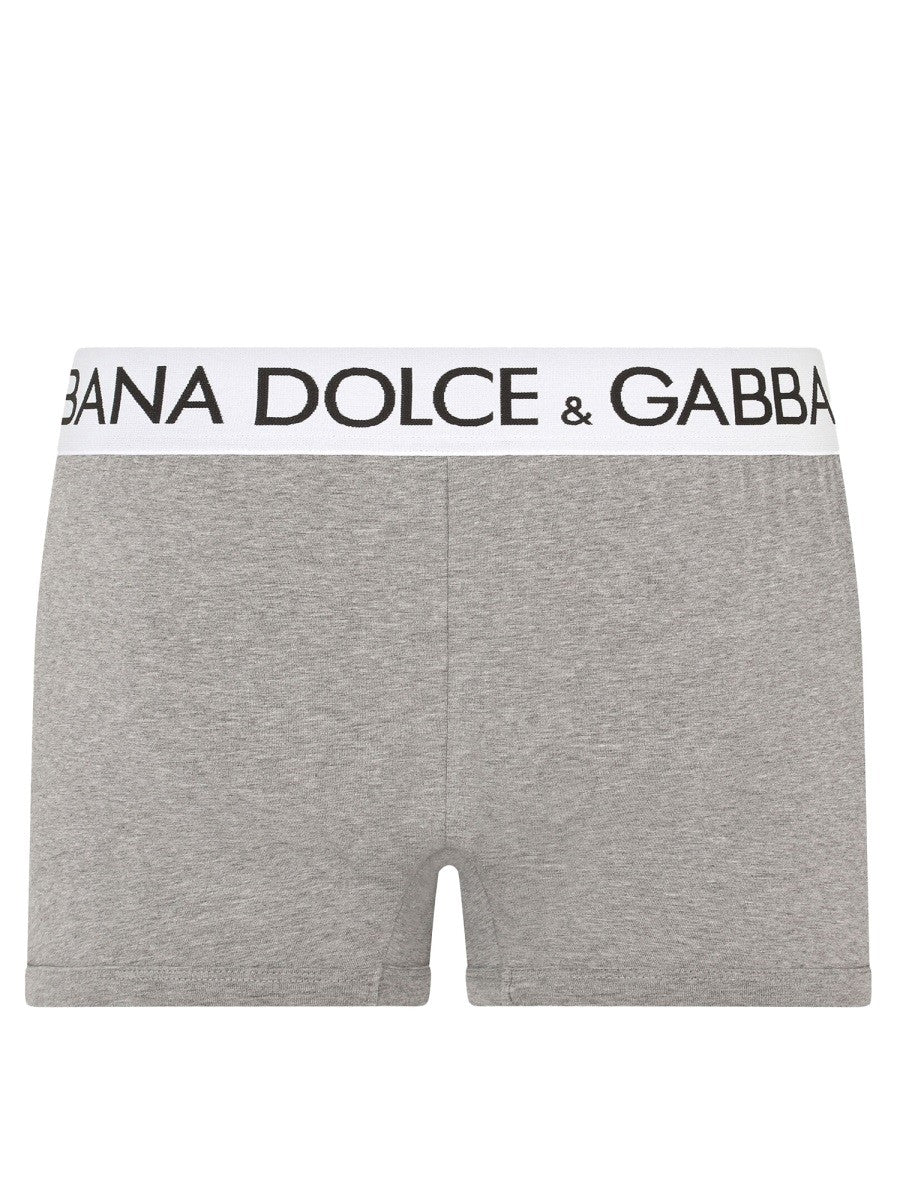 Dolce &amp; Gabbana Men's Boxer Regular Fit Grey