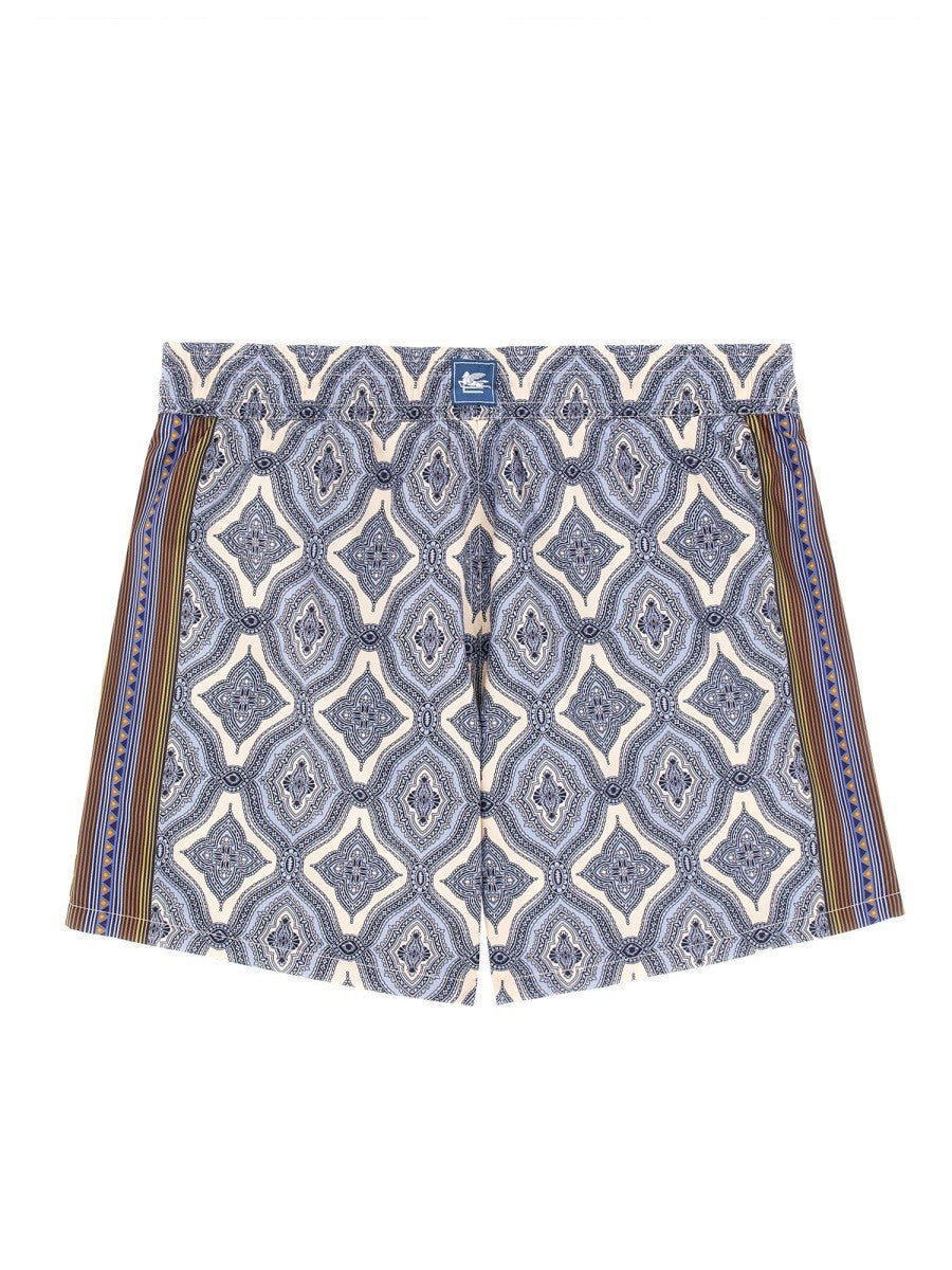 Etro Men's Boxer Swimsuit Multicolor