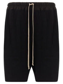 Rick Owens Boxers Bermuda Shorts Black