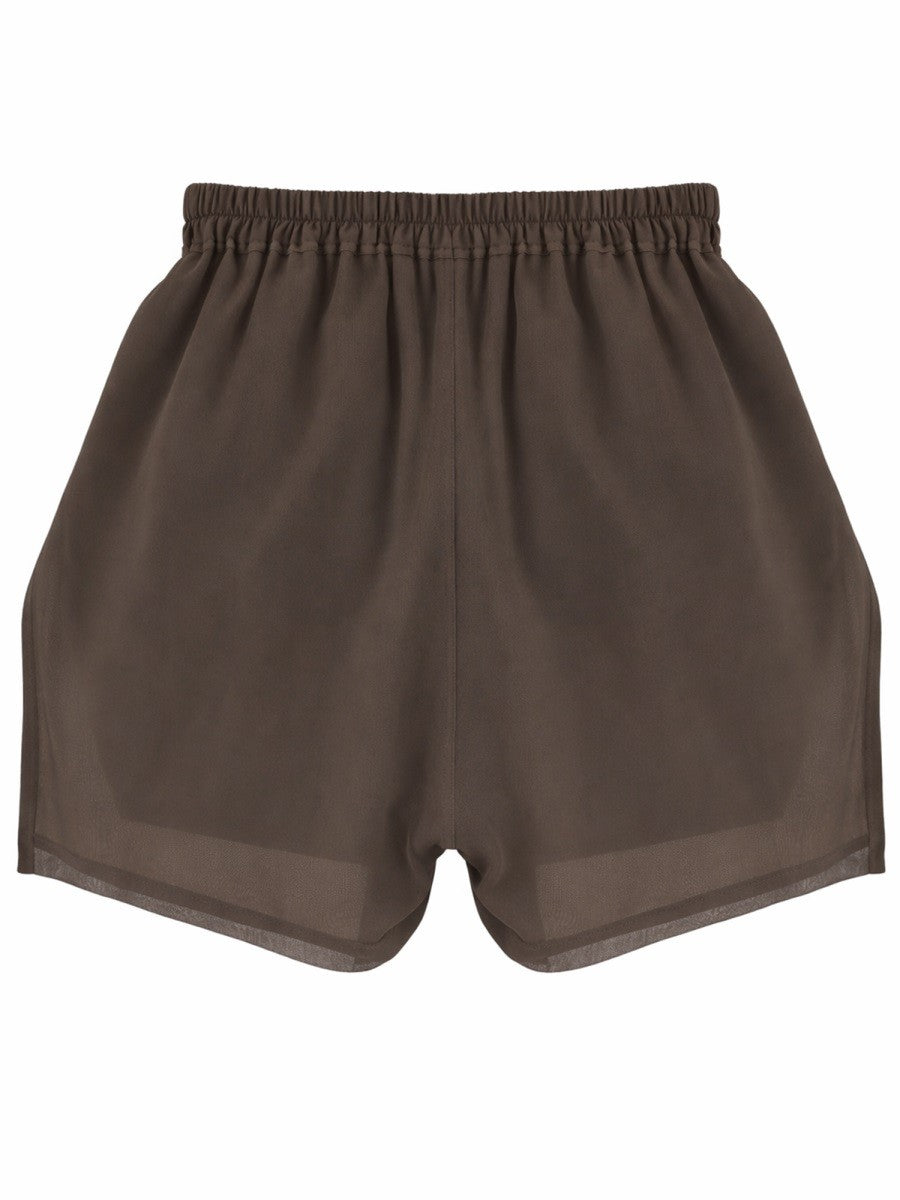 Rick Owens Women's Boxers Shorts Brown, view 3