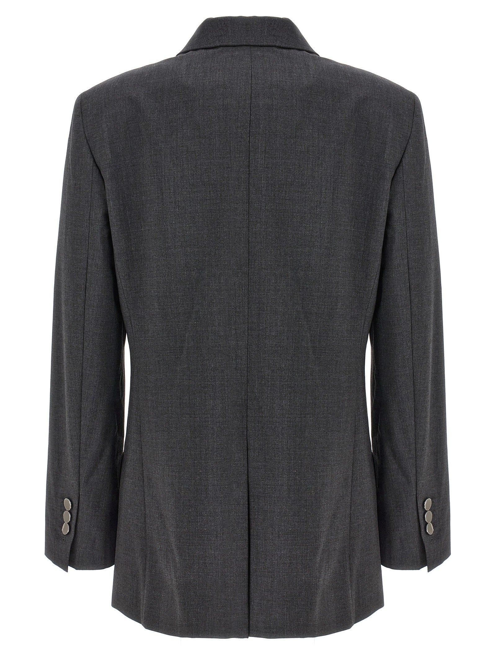Theory Boxy Blazer Grey