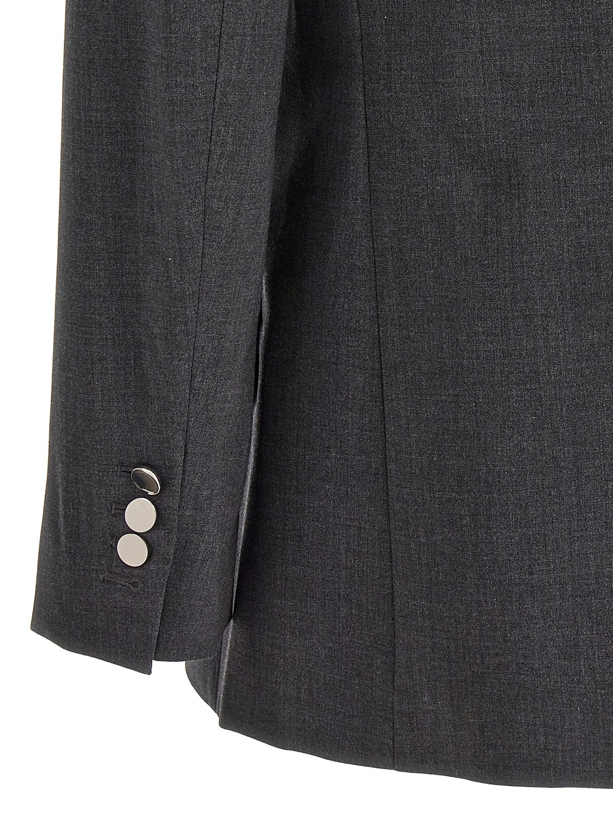 Theory Boxy Blazer Grey, view 4