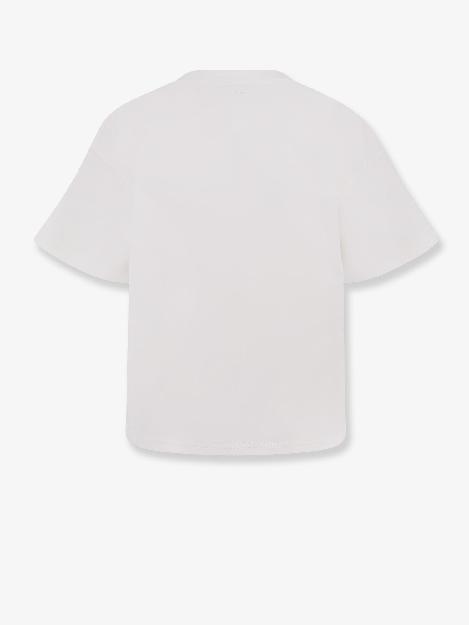 ALAÏA Women's Boxy Cotton Blend Shirt White