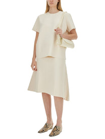 Jil Sander Women's Boxy Fit Shirt Pink