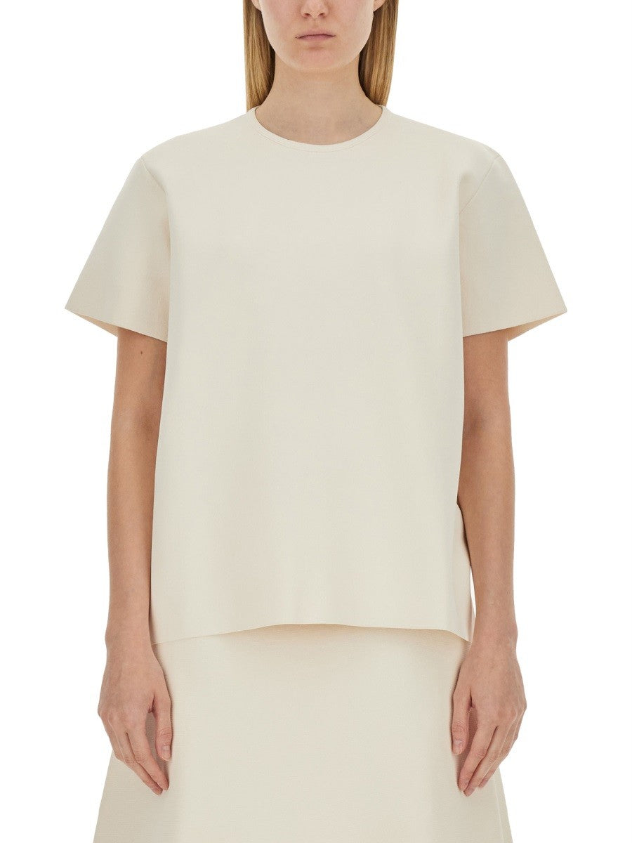 Jil Sander Women's Boxy Fit Shirt Pink
