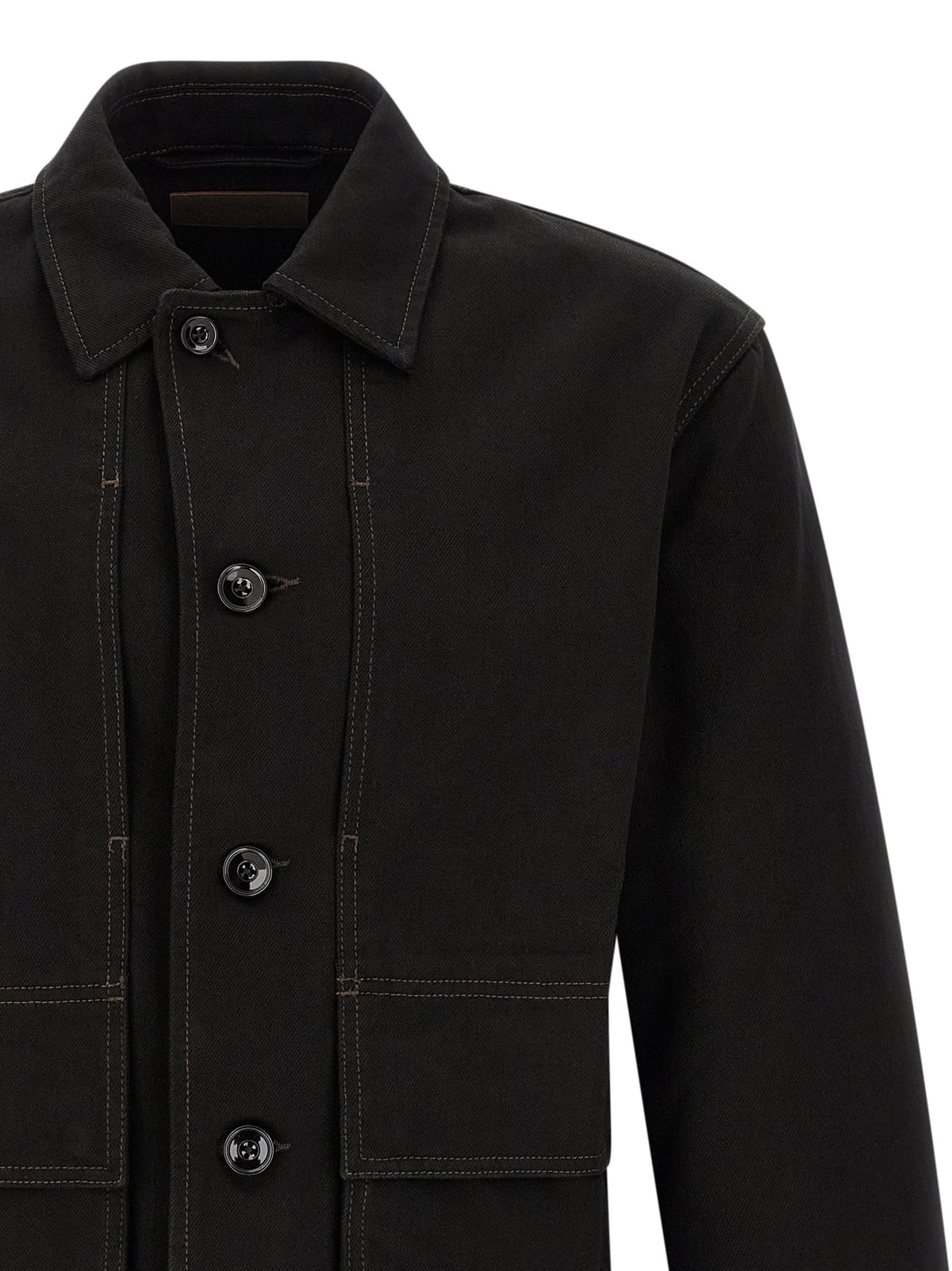 Lemaire Boxy Jacket Black, view 3