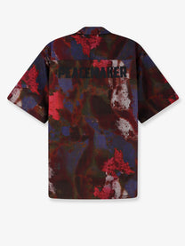 Oamc Peacemaker Men's Boxy Multicolor Cotton Shirt Pattern, view 2