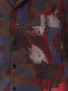 Oamc Peacemaker Men's Boxy Multicolor Cotton Shirt Pattern, view 3