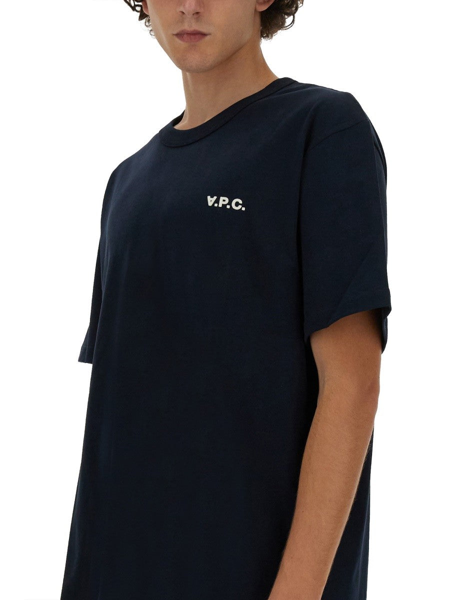 A.P.C Men's Boxy Petit Vpc Shirt Blue