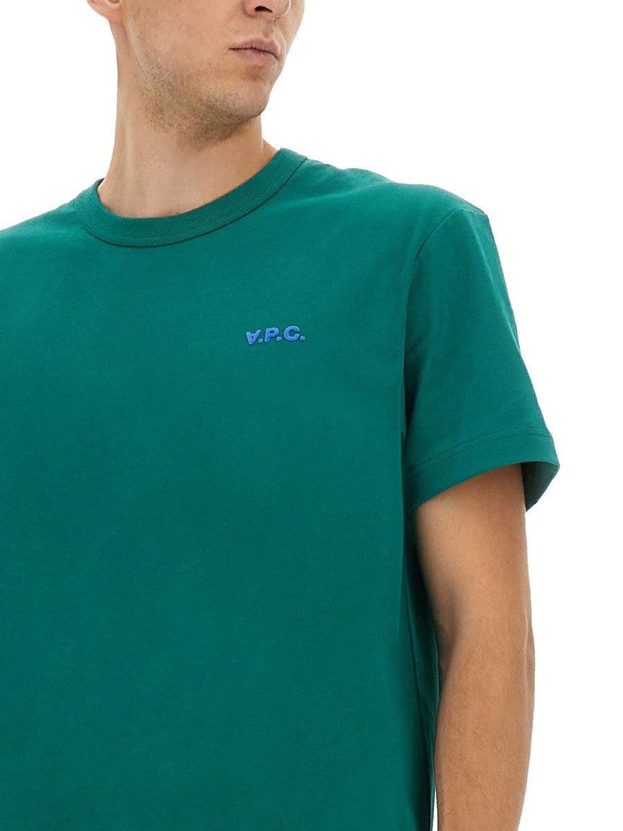 A.P.C Men's Boxy Shirt Green