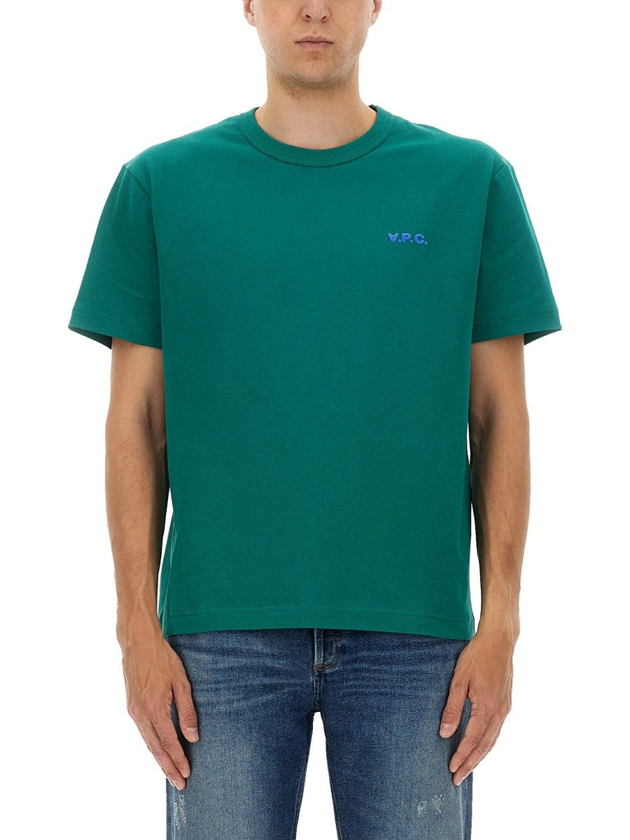 A.P.C Men's Boxy Shirt Green