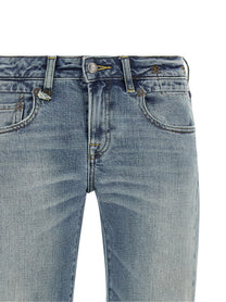 R13 Boy Flare Jeans Blue