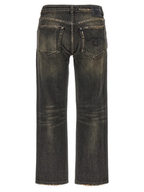 R13 Boy Straight Jeans Black