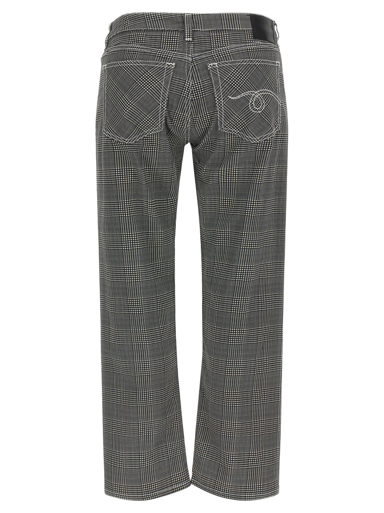 R13 Boy Straight Pants White