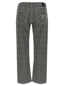 R13 Boy Straight Pants White