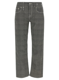 R13 Boy Straight Pants White