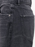 Celine Men's Boyfriend Black Denim Jeans Black, view 3