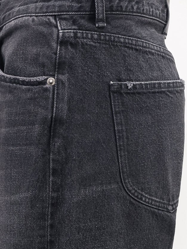 Celine Men's Boyfriend Black Denim Jeans Black