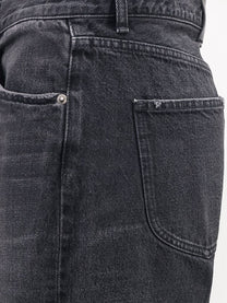 Celine Men's Boyfriend Black Denim Jeans Black