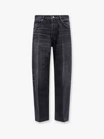 Celine Men's Boyfriend Black Denim Jeans Black