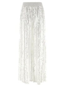 Norma Kamali Boyfriend Elephant Pants White