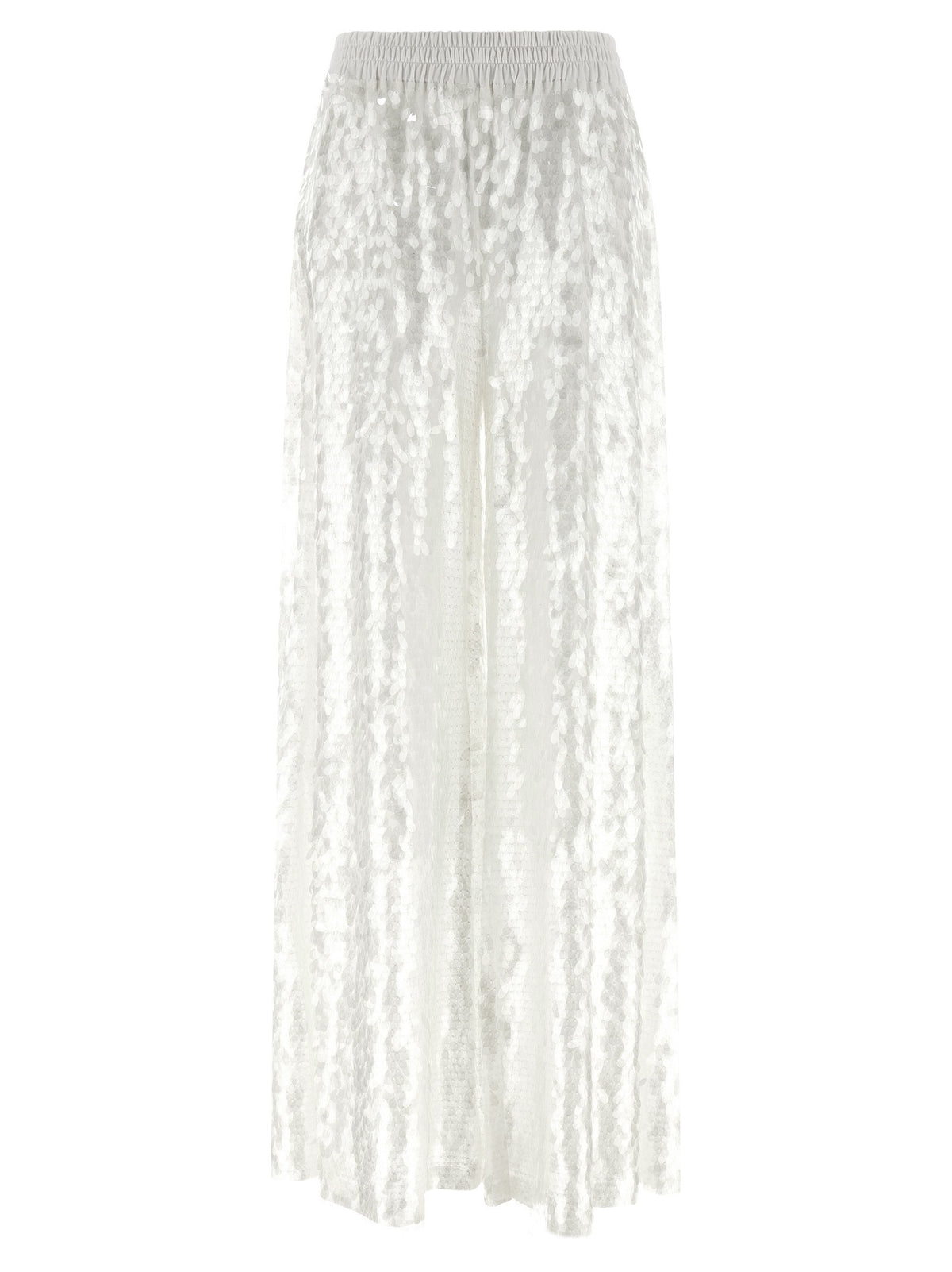 Norma Kamali Boyfriend Elephant Pants White