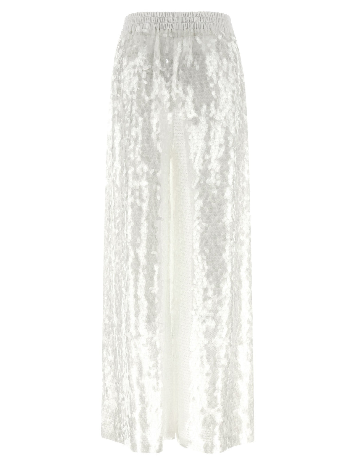 Norma Kamali Boyfriend Elephant Pants White, view 2
