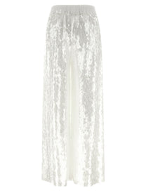 Norma Kamali Boyfriend Elephant Pants White, view 2