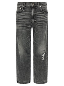 R13 Boyfriend Jeans Grey