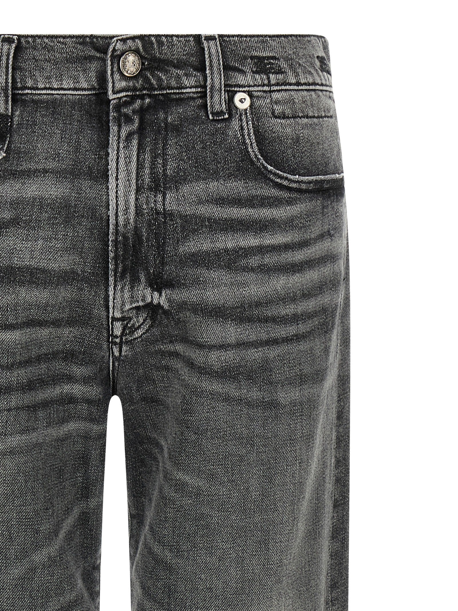 R13 Boyfriend Jeans Grey