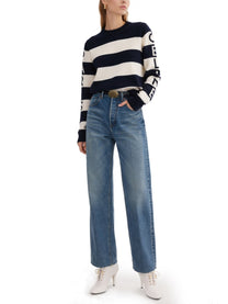 Celine Women's Boyfriend Jeans Blue