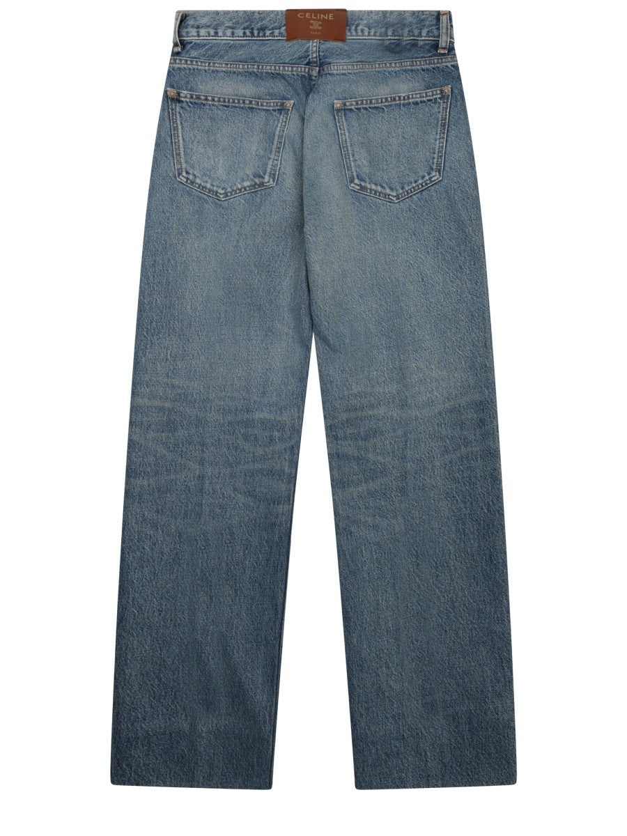 Celine Women's Boyfriend Jeans Blue