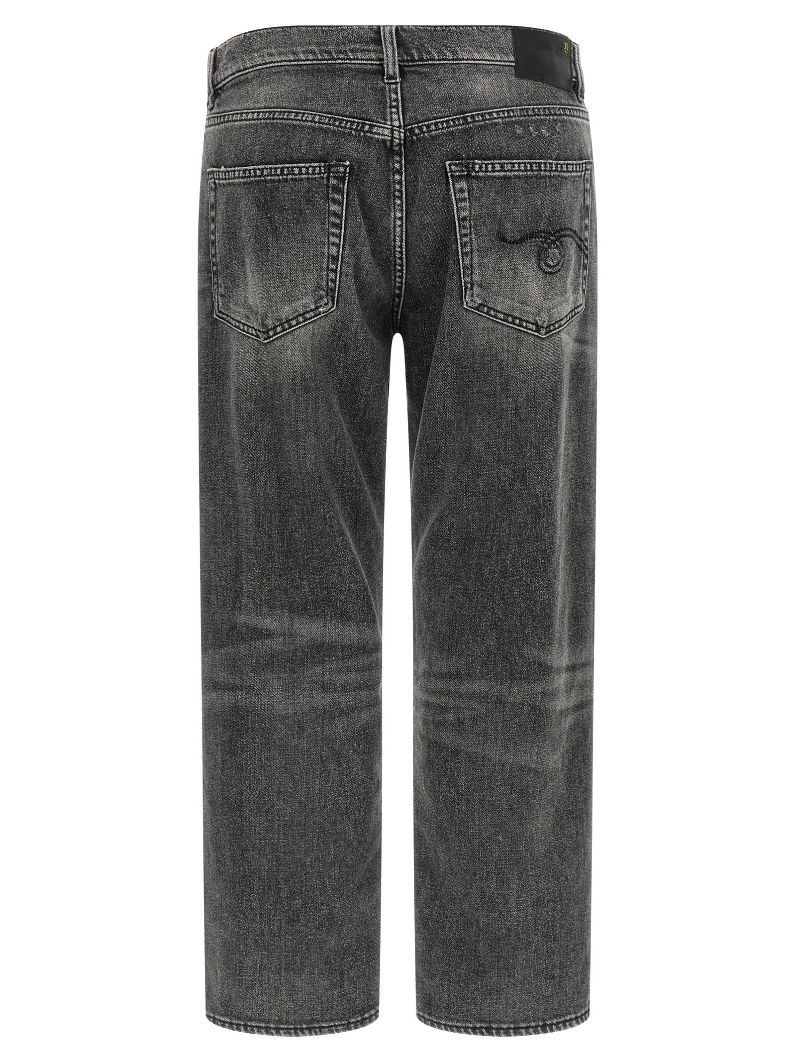 R13 Boyfriend Jeans Grey