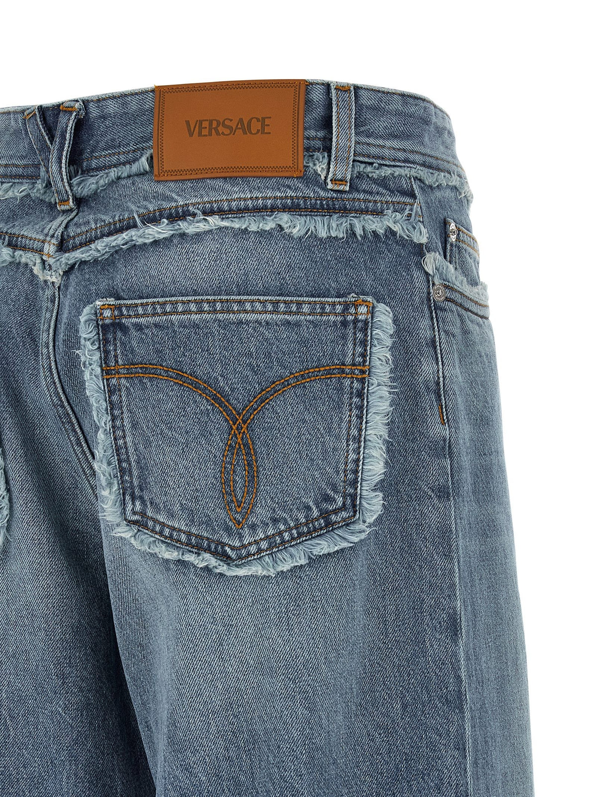 Versace Boyfriend Jeans Blue, view 4