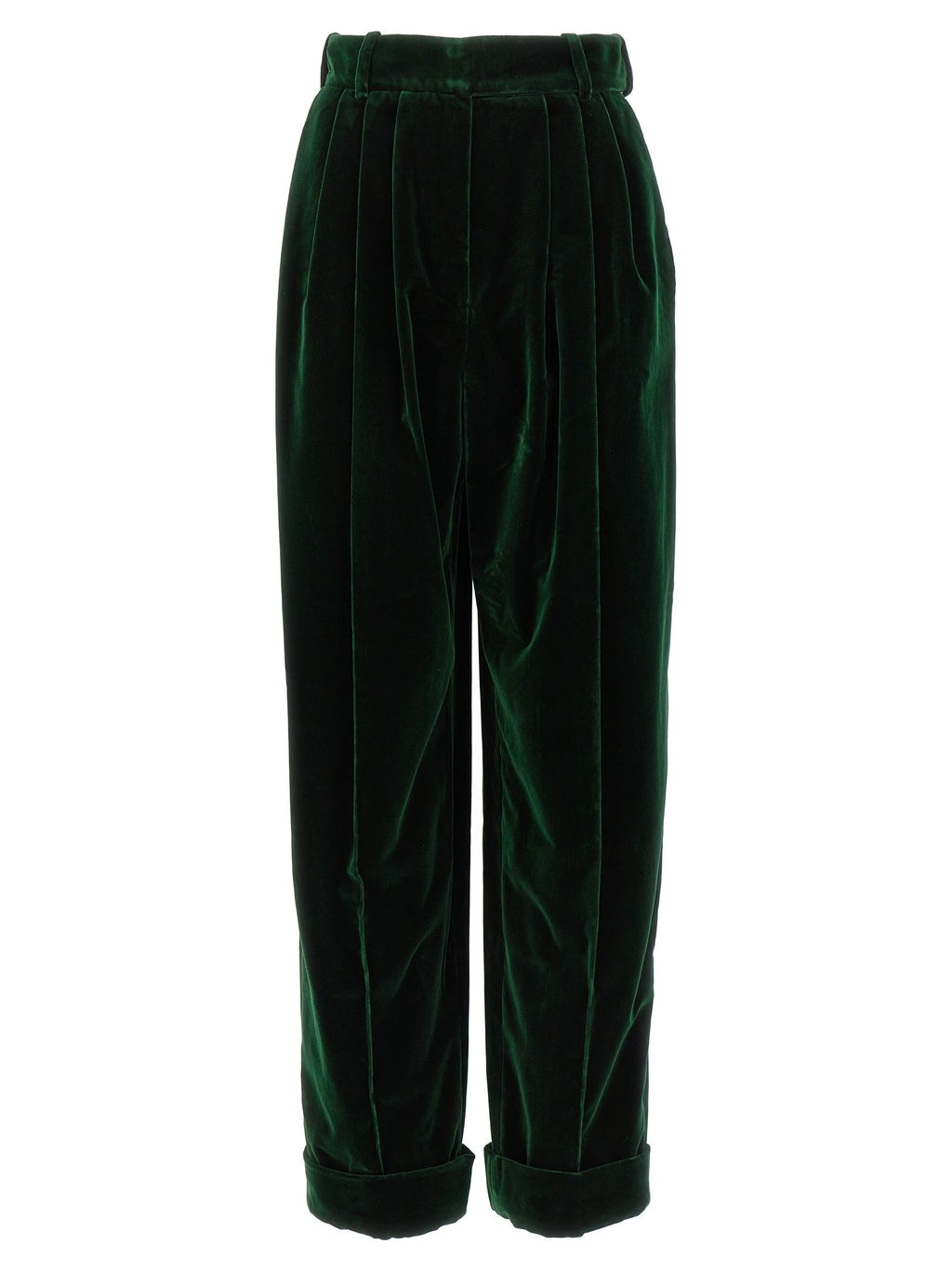 Alexandre Vauthier Boyfriend Pants Green