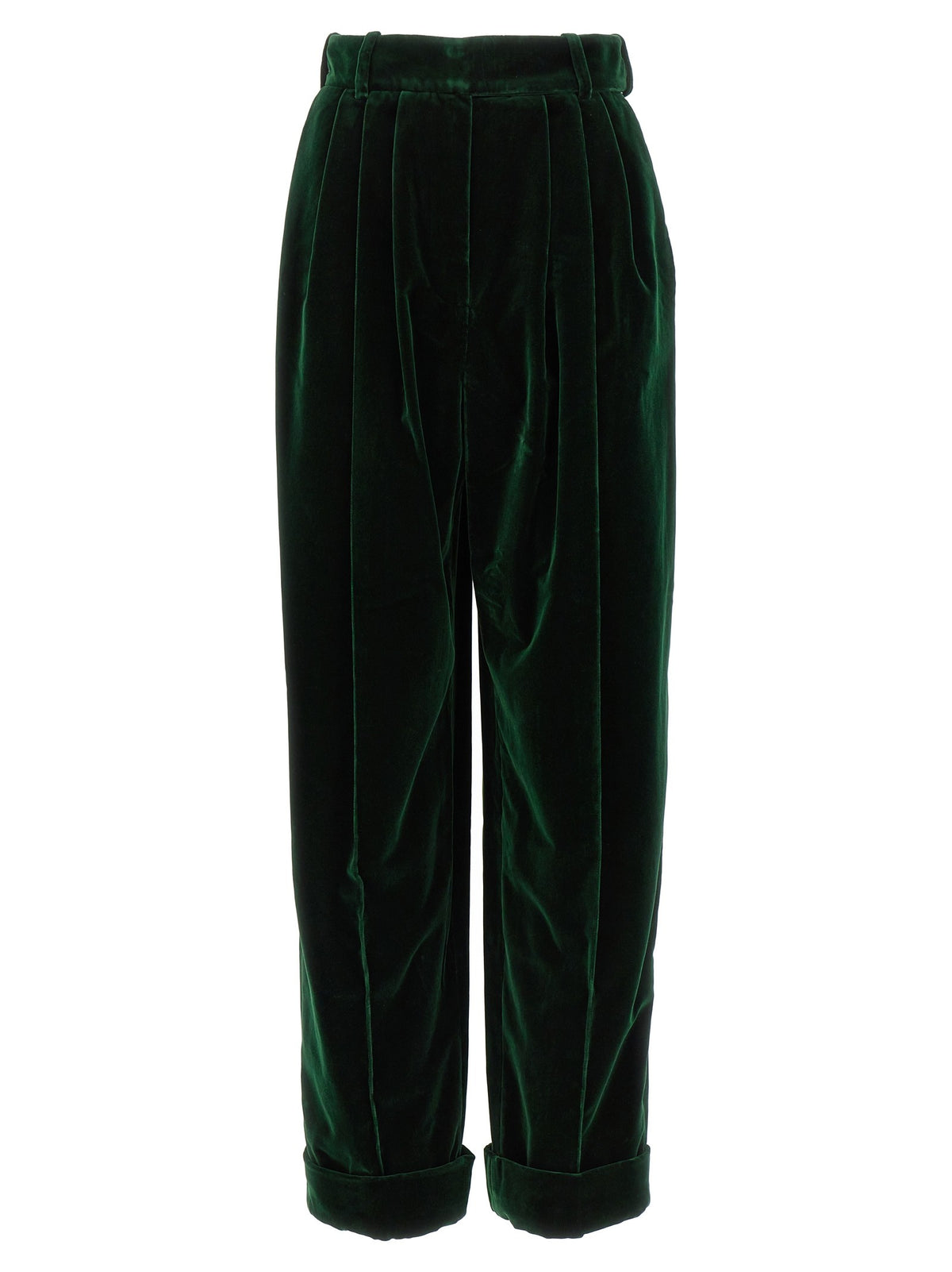 Alexandre Vauthier Boyfriend Pants Green