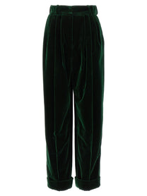 Alexandre Vauthier Boyfriend Pants Green
