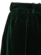 Alexandre Vauthier Boyfriend Pants Green, view 4