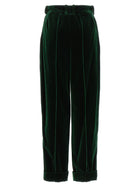 Alexandre Vauthier Boyfriend Pants Green, view 2