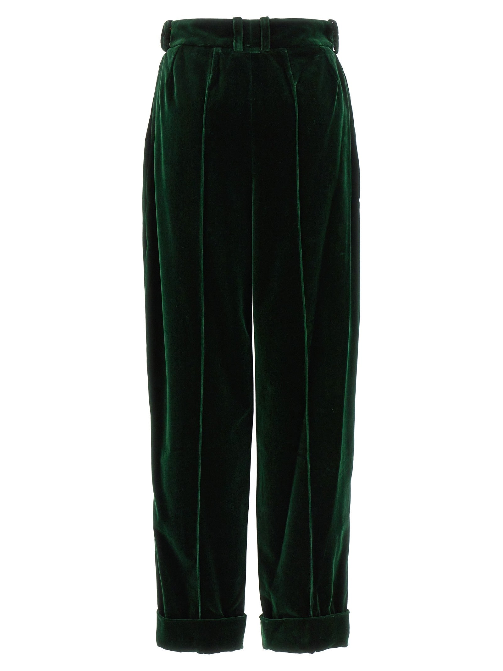 Alexandre Vauthier Boyfriend Pants Green