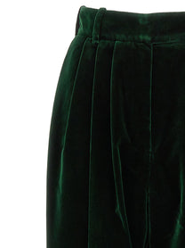 Alexandre Vauthier Boyfriend Pants Green